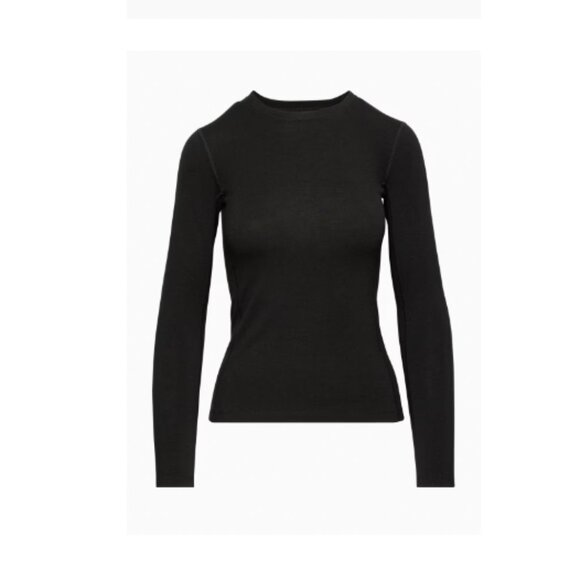 TNA | TnAction  | Brink Merino Wool Long Sleeve | Black - Picture 1 of 14